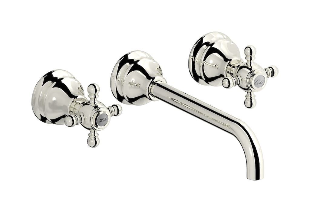 IB Rubinetterie Hermes – Μπαταρία Νιπτήρα Τοίχου – Platinum (HR307PL)