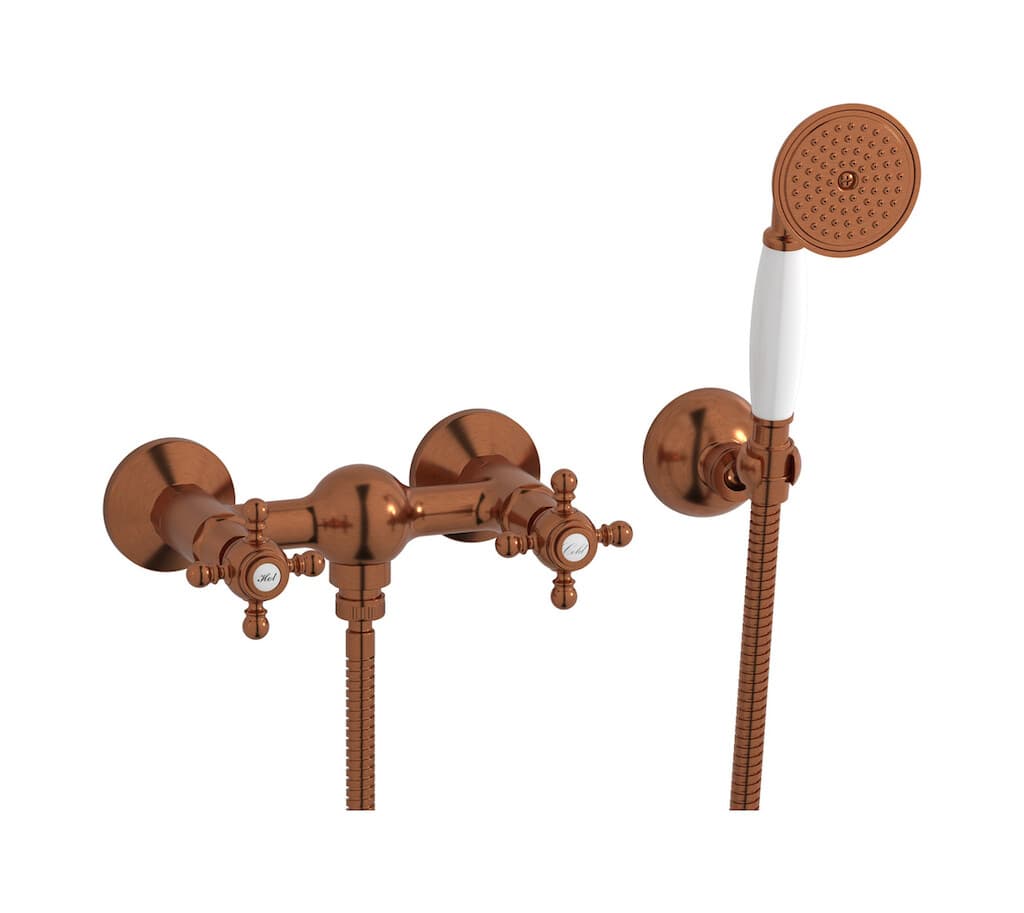 IB Rubinetterie Hermes – Σετ Ντους Εξωτερικό – Antique Copper (HR350RR)