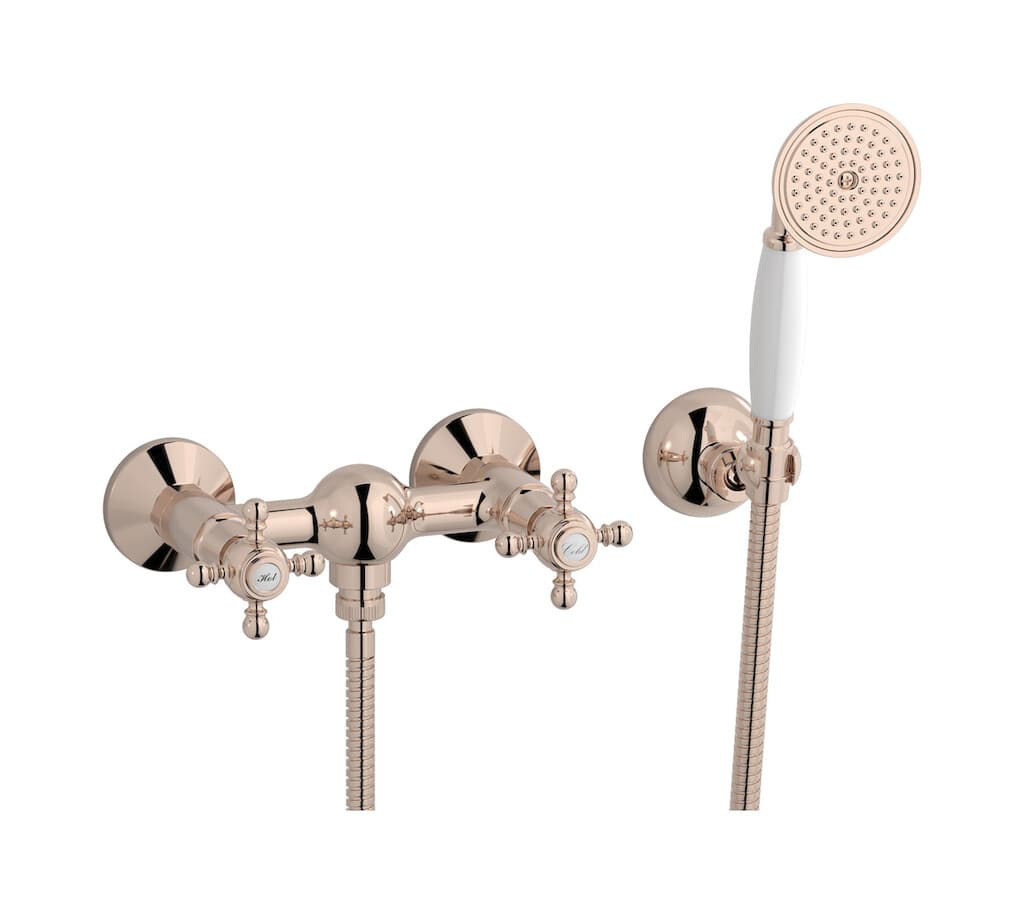 IB Rubinetterie Hermes – Σετ Ντους Εξωτερικό – Rose Gold (HR350RS)
