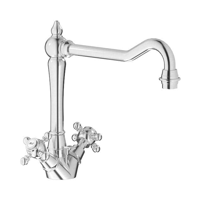 IB Rubinetterie Kitchen – Μπαταρία Κουζίνας – Brushed Nickel (HR371SS)