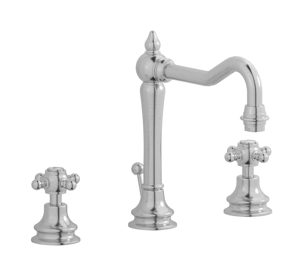 IB Rubinetterie Hermes – Μπαταρία Νιπτήρα – Brushed Nickel (HR390SS)