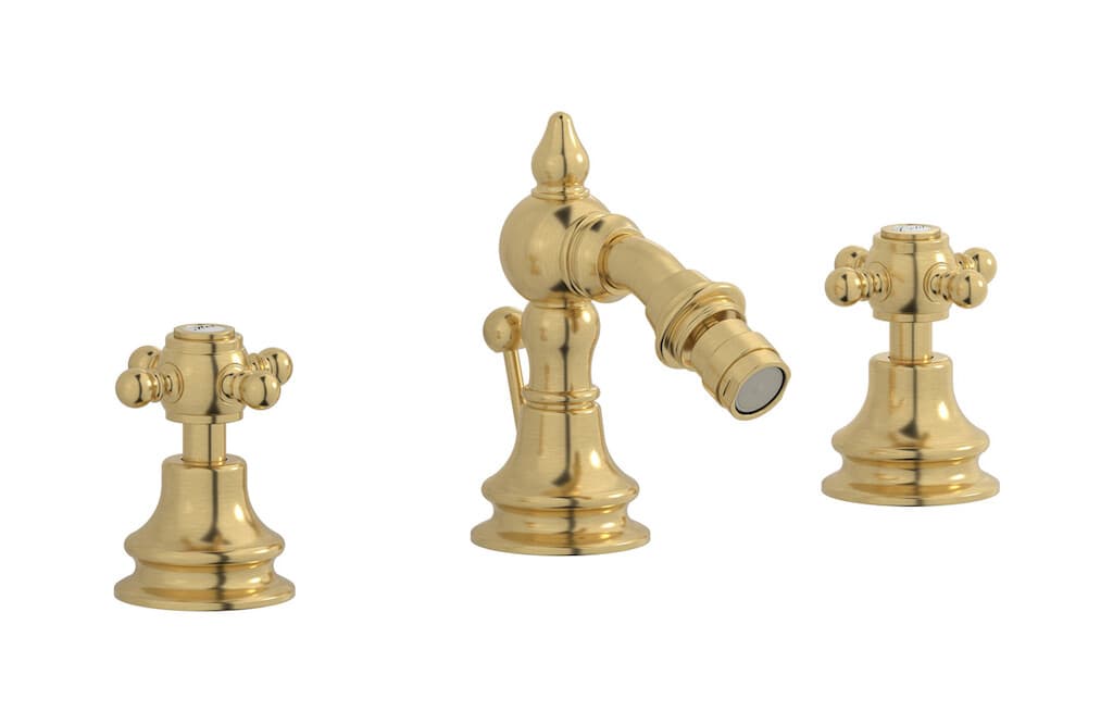 IB Rubinetterie Hermes – Μπαταρία Μπιντέ – Brushed Gold (HR393OS)
