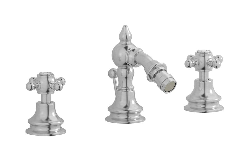 IB Rubinetterie Hermes – Μπαταρία Μπιντέ – Brushed Nickel (HR393SS)