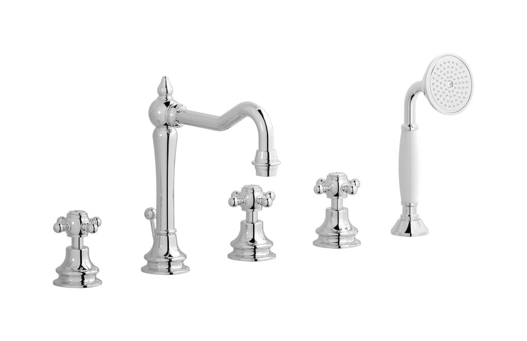 IB Rubinetterie Hermes – Μπαταρία Μπανιέρας Πάγκου – Chrome (HR396CC)