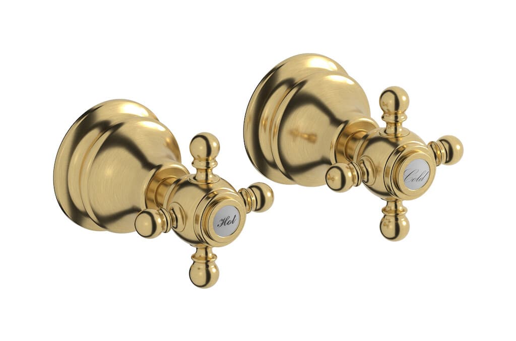 IB Rubinetterie Hermes – Μίκτης Ντους Εντοιχισμένος – Brushed Gold (HR400OS)