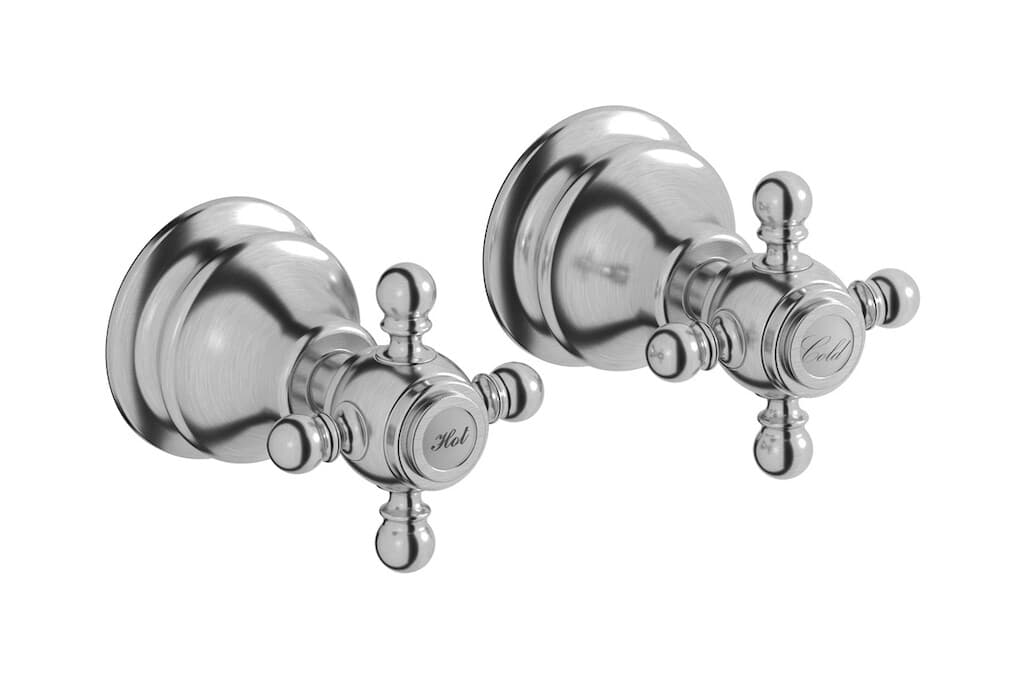 IB Rubinetterie Hermes – Μίκτης Ντους Εντοιχισμένος – Brushed Nickel (HR400SS)