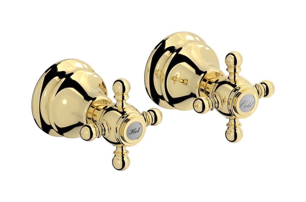 IB Rubinetterie Hermes – Μίκτης Ντους Εντοιχισμένος – Pale Gold (HR400II)