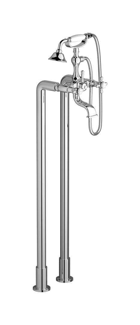 IB Rubinetterie Hermes – Μπαταρία Μπανιέρας Δαπέδου – Chrome (HR700CC)