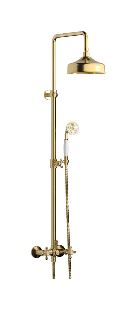 IB Rubinetterie Indoor Shower – Σετ Ντους – Brushed Gold (HR800OS)