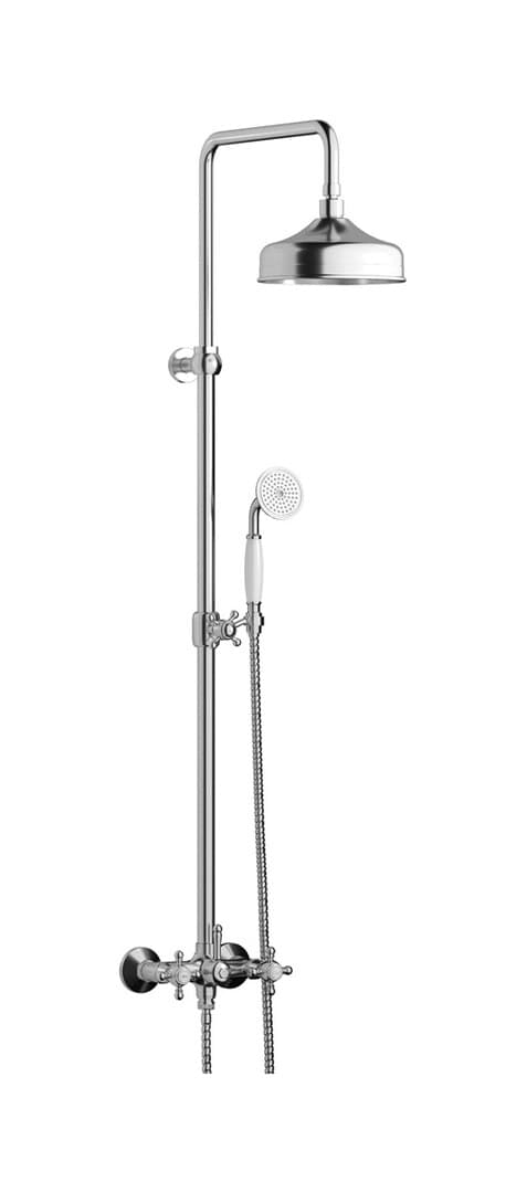 IB Rubinetterie Indoor Shower – Σετ Ντους – Brushed Nickel (HR800SS)