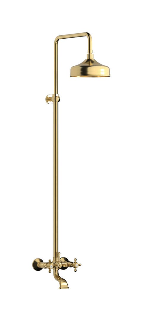 IB Rubinetterie Indoor Shower – Στήλη Ντους – Brushed Gold (HR850OS)