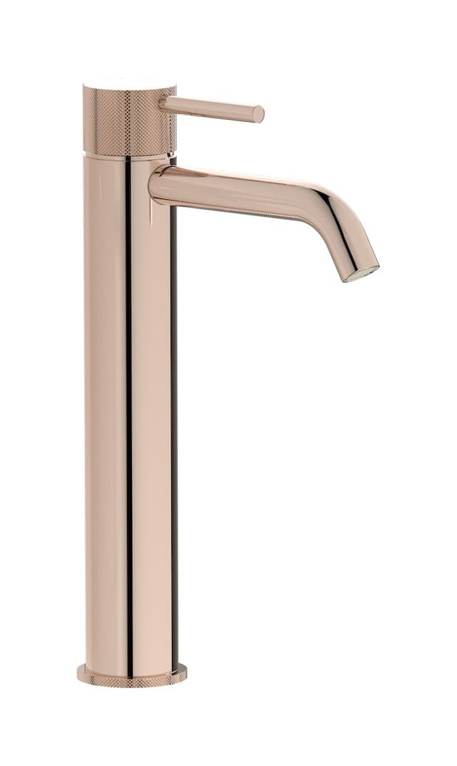 IB Rubinetterie Industria – Μπαταρία Νιπτήρα Ψηλή – Rose Gold (ID202RS)