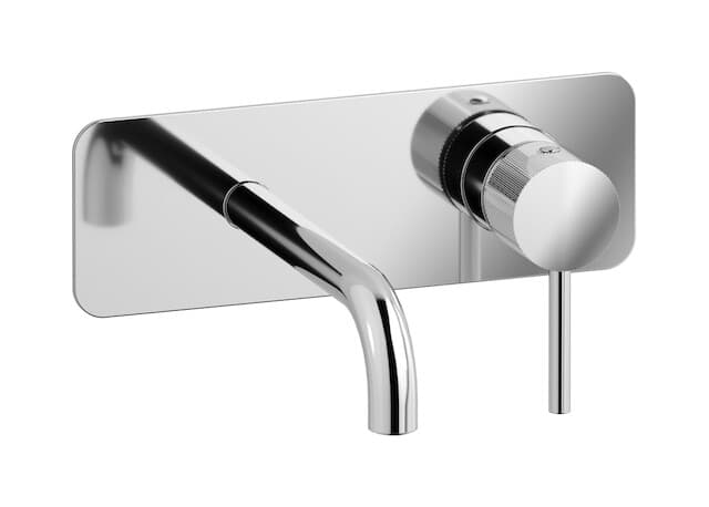 IB Rubinetterie Industria – Μπαταρία Νιπτήρα Τοίχου – Chrome (ID206CC)