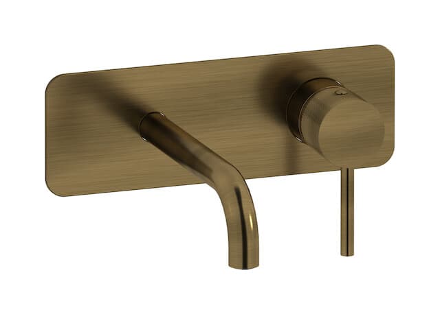 IB Rubinetterie Industria – Μπαταρία Νιπτήρα Τοίχου – Modern Bronze (ID206MB)