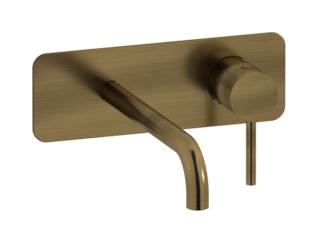 IB Rubinetterie Industria – Μπαταρία Νιπτήρα Τοίχου – Modern Bronze (ID207MB)