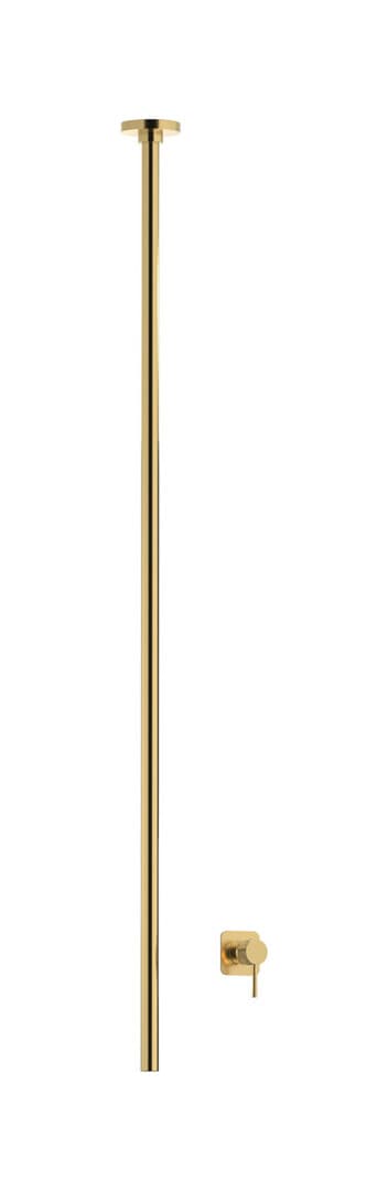 IB Rubinetterie Industria – Μπαταρία Νιπτήρα Τοίχου – Brushed Gold (ID210OS)