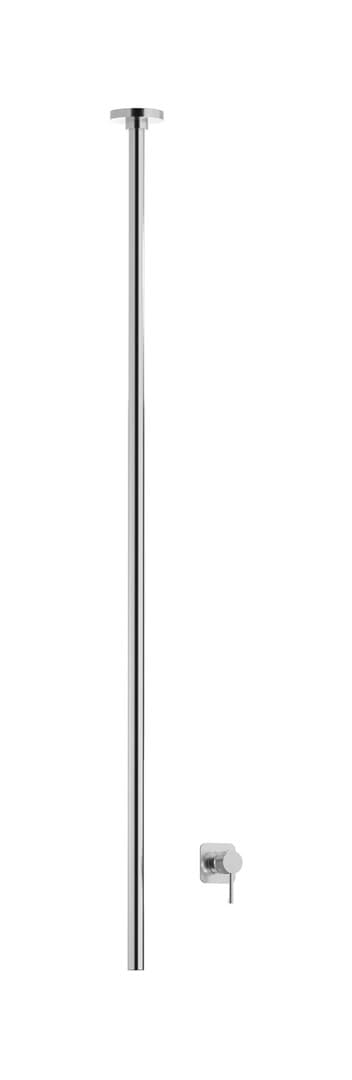 IB Rubinetterie Industria – Μπαταρία Νιπτήρα Τοίχου – Brushed Nickel (ID210SS)
