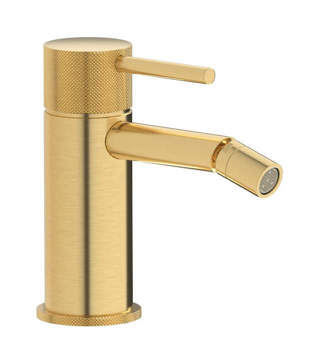 IB Rubinetterie Industria – Μπαταρία Μπιντέ – Brushed Gold (ID220OS)