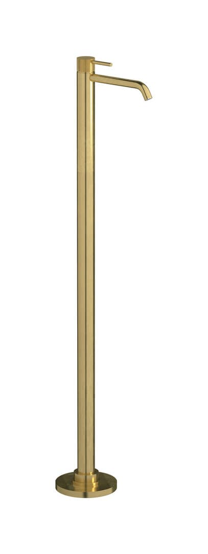IB Rubinetterie Industria – Μπαταρία Νιπτήρα Δαπέδου – Natural Brass (ID299ON)