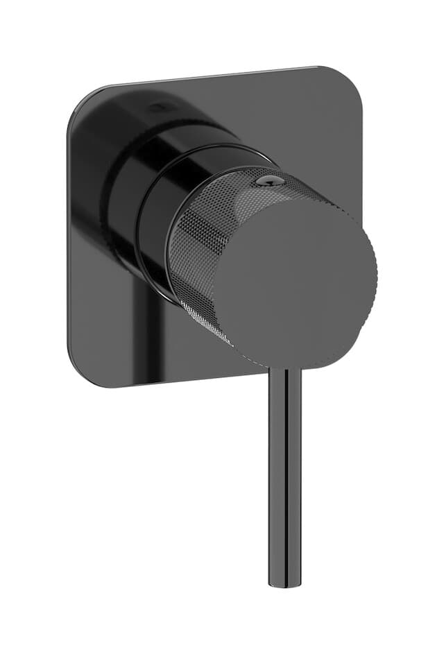 IB Rubinetterie Industria – Μπαταρία Νιπτήρα Τοίχου – Black Chrome (ID300CF)