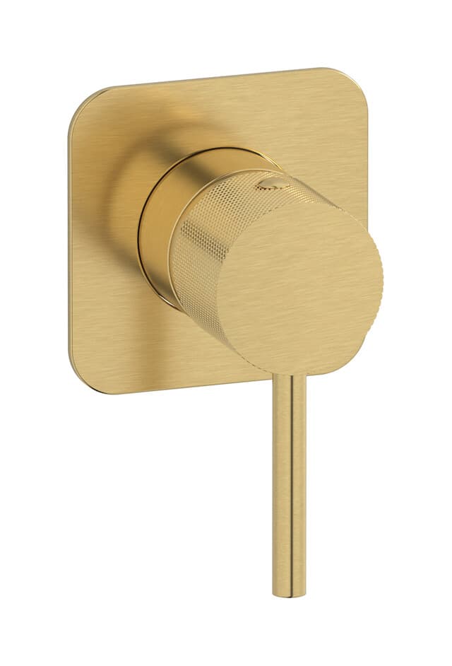 IB Rubinetterie Industria – Μπαταρία Νιπτήρα Τοίχου – Brushed Gold (ID300OS)