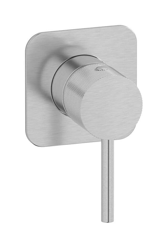 IB Rubinetterie Industria – Μπαταρία Νιπτήρα Τοίχου – Brushed Nickel (ID300SS)