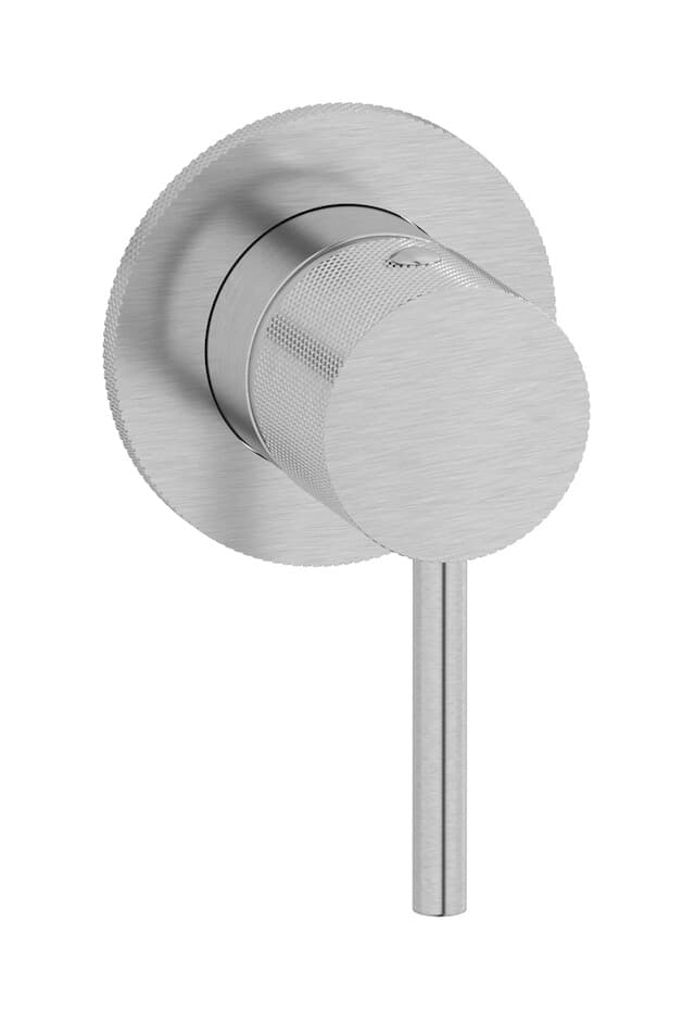 IB Rubinetterie Industria – Μπαταρία Νιπτήρα Τοίχου – Brushed Nickel (ID305SS)
