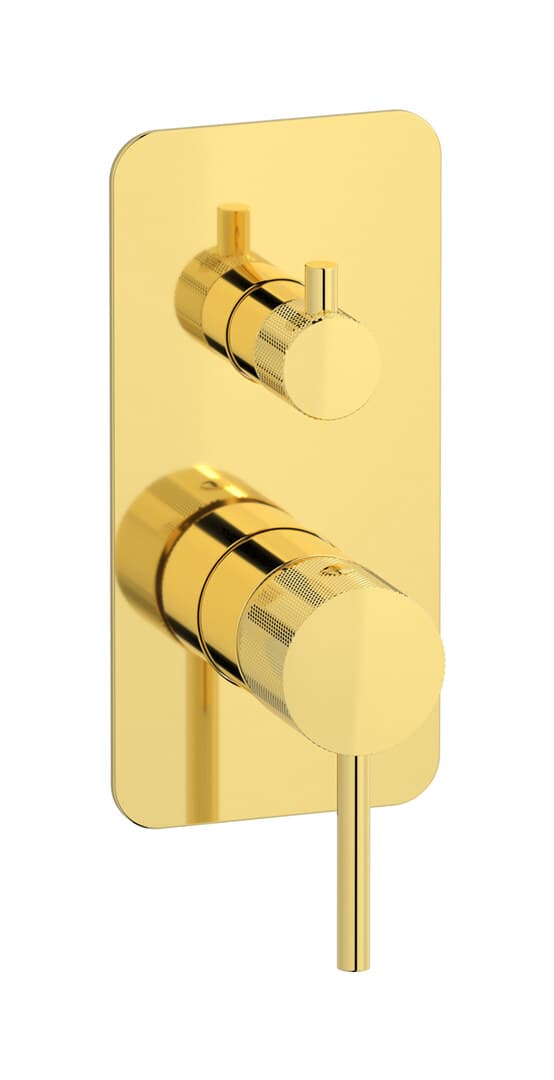 IB Rubinetterie Industria – Μπαταρία Νιπτήρα Τοίχου – Gold (ID310OO)