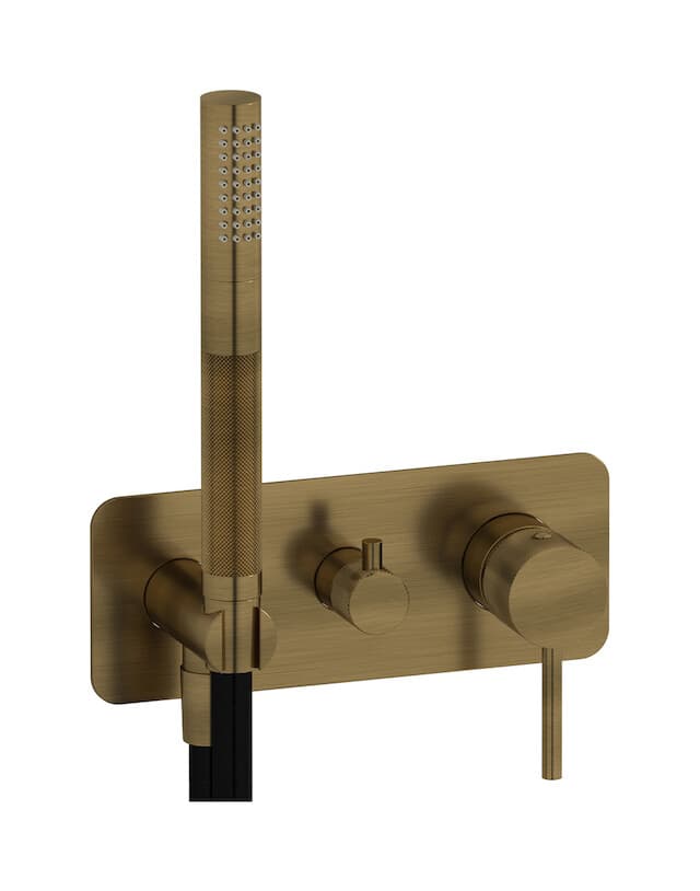 IB Rubinetterie Industria – Μπαταρία Νιπτήρα Τοίχου – Modern Bronze (ID314MB)