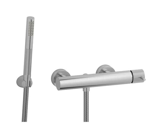 IB Rubinetterie Industria – Μίκτης Ντους Εντοιχισμένος – Brushed Nickel (ID350SS)