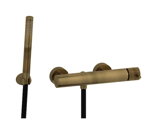 IB Rubinetterie Industria – Μίκτης Ντους Εντοιχισμένος – Modern Bronze (ID350MB)