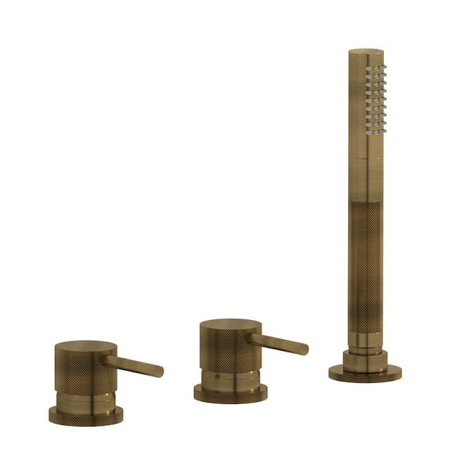 IB Rubinetterie Industria – Μπαταρία Μπανιέρας – Modern Bronze (ID397MB)