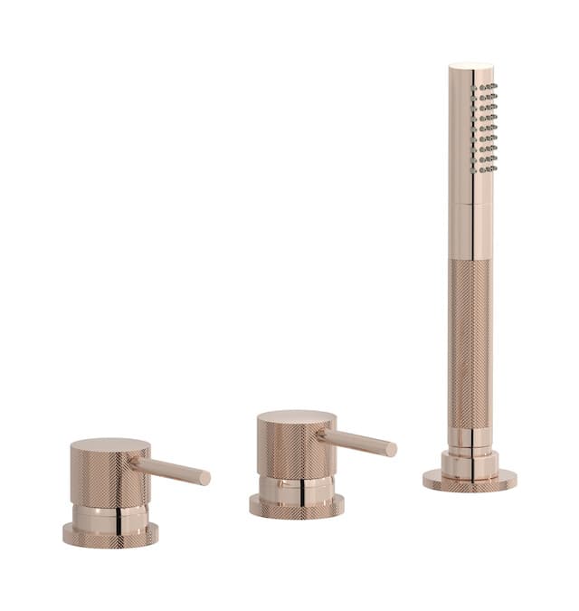 IB Rubinetterie Industria – Μπαταρία Μπανιέρας – Rose Gold (ID397RS)
