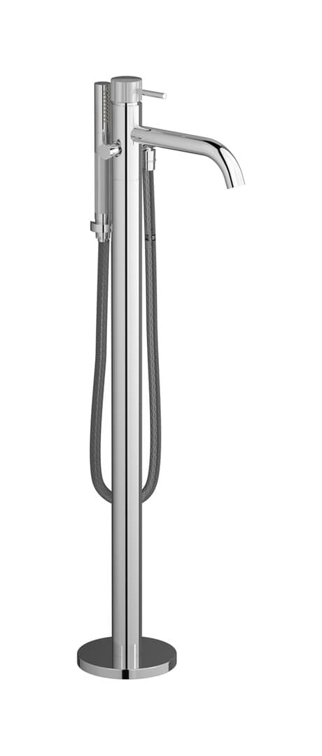 IB Rubinetterie Industria – Μπαταρία Μπανιέρας Δαπέδου – Chrome (ID399CC)