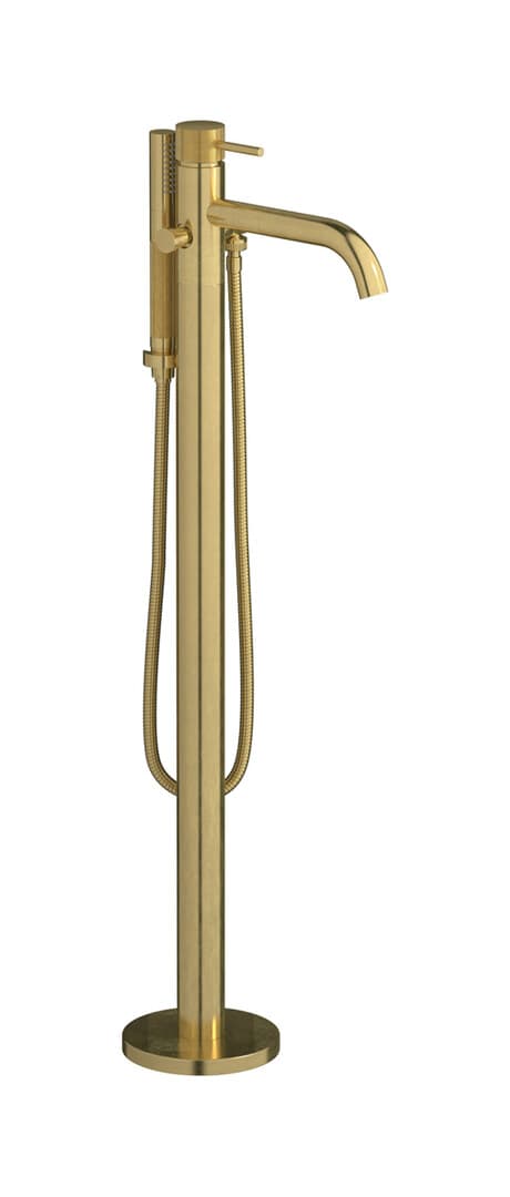 IB Rubinetterie Industria – Μπαταρία Λουτρού Δαπέδου – Natural Brass (ID399ON)