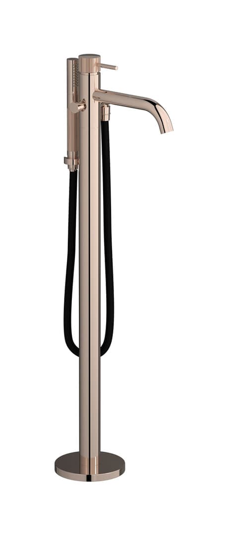 IB Rubinetterie Industria – Μπαταρία Μπανιέρας Δαπέδου – Rose Gold (ID399RS)