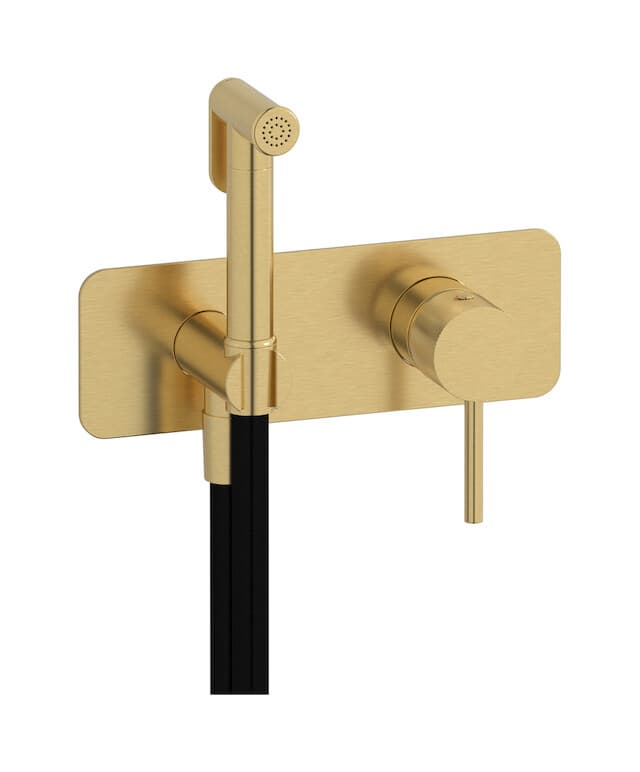 IB Rubinetterie Industria – Μπαταρία Μπιντέ – Brushed Gold (ID706OS)