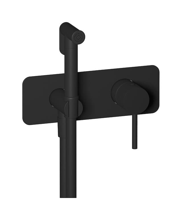 IB Rubinetterie Industria – Μπαταρία Μπιντέ – Matt Black (ID706NP)