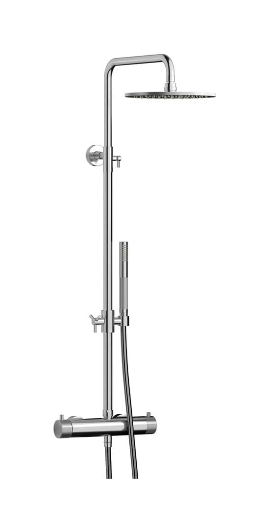 IB Rubinetterie Indoor Shower – Σετ Ντους – Brushed Nickel (ID800SS)