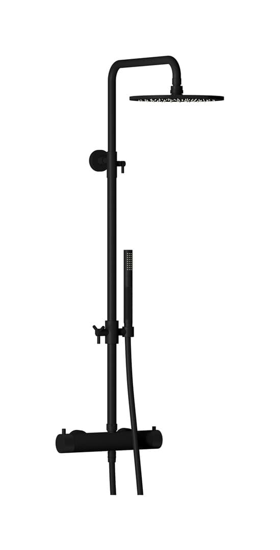 IB Rubinetterie Indoor Shower – Σετ Ντους – Matt Black (ID800NP)