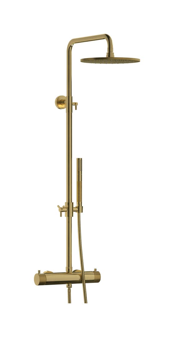 IB Rubinetterie Indoor Shower – Σετ Ντους – Natural Brass (ID800ON)