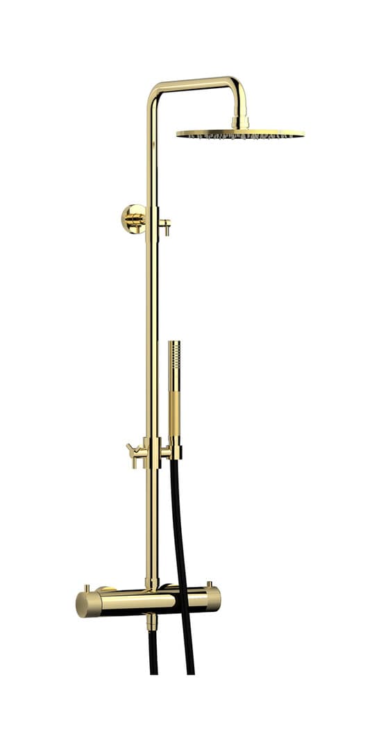 IB Rubinetterie Indoor Shower – Σετ Ντους – Pale Gold (ID800II)