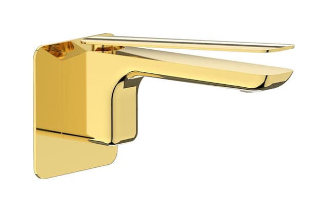 IB Rubinetterie K2 – Μπαταρία Νιπτήρα Τοίχου – Gold (K2209OO)