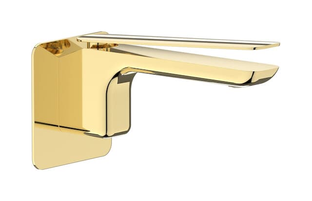IB Rubinetterie K2 – Μπαταρία Νιπτήρα Τοίχου – Pale Gold (K2209II)