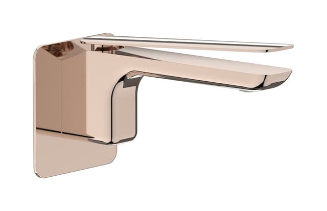 IB Rubinetterie K2 – Μπαταρία Νιπτήρα Τοίχου – Rose Gold (K2209RS)