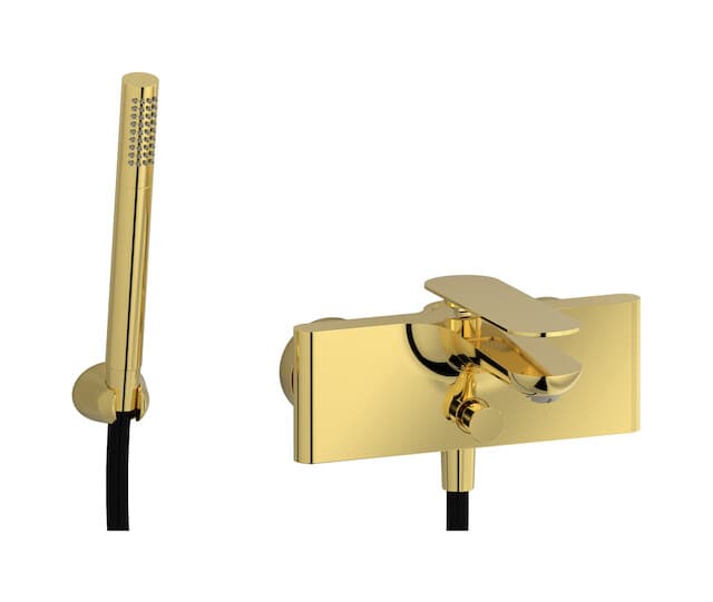 IB Rubinetterie K2 – Μπαταρία Μπανιέρας Τοίχου – Gold (K2250OO)