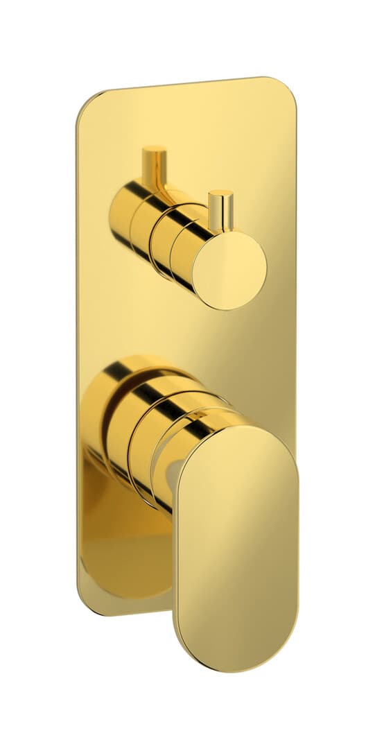 IB Rubinetterie K2 – Εξωτερικά Μέρη Εντοιχισμού Ντους – Gold (K2312OO)