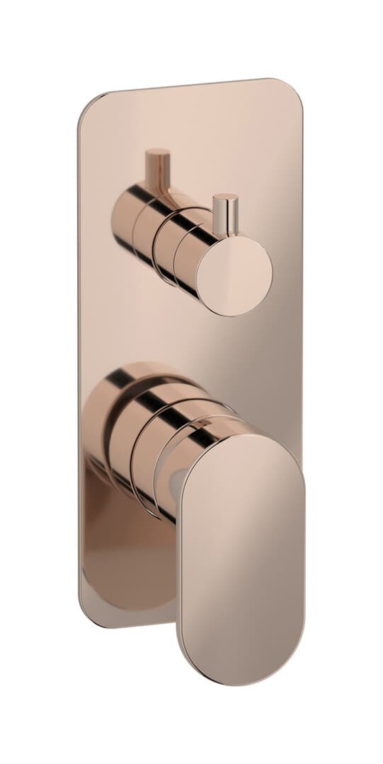 IB Rubinetterie K2 – Μπαταρία Νιπτήρα Τοίχου – Rose Gold (K2312RS)