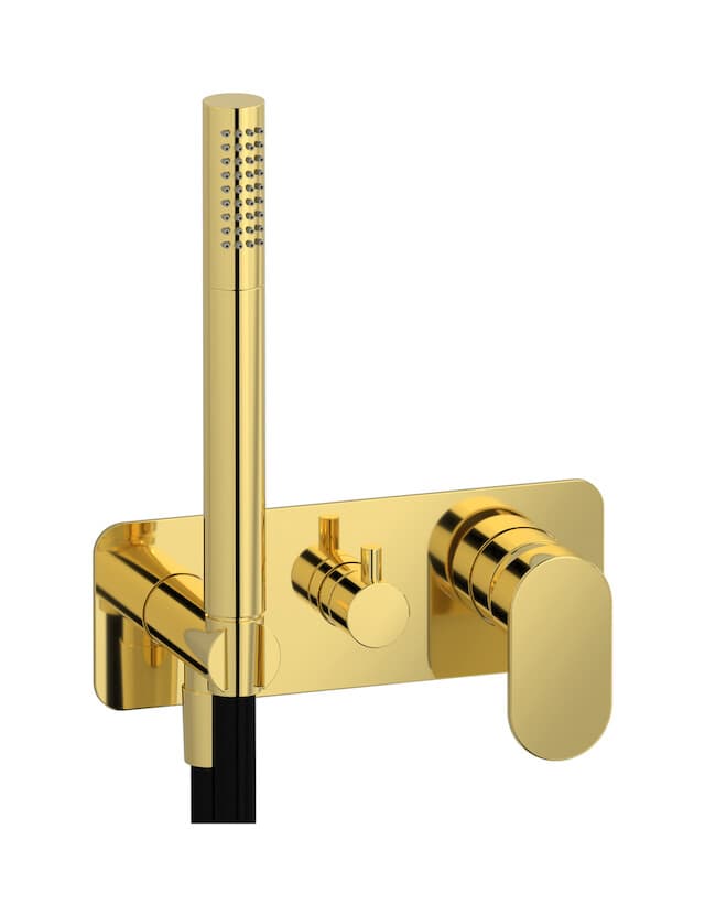 IB Rubinetterie K2 – Εξωτερικά Μέρη Εντοιχισμού Ντους – Gold (K2313OO)