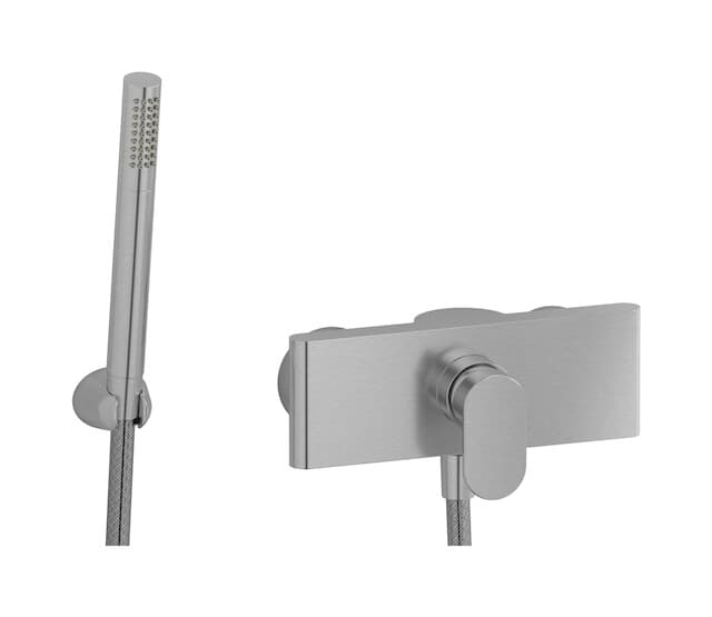 IB Rubinetterie K2 – Μίκτης Ντους Εντοιχισμένος – Brushed Nickel (K2350SS)
